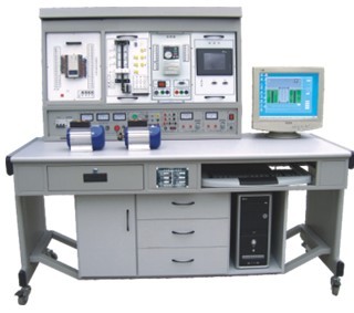 網絡型PLC可編程控制器、變頻調速、觸摸屏及電氣控制實驗裝置--上海中義科教設備